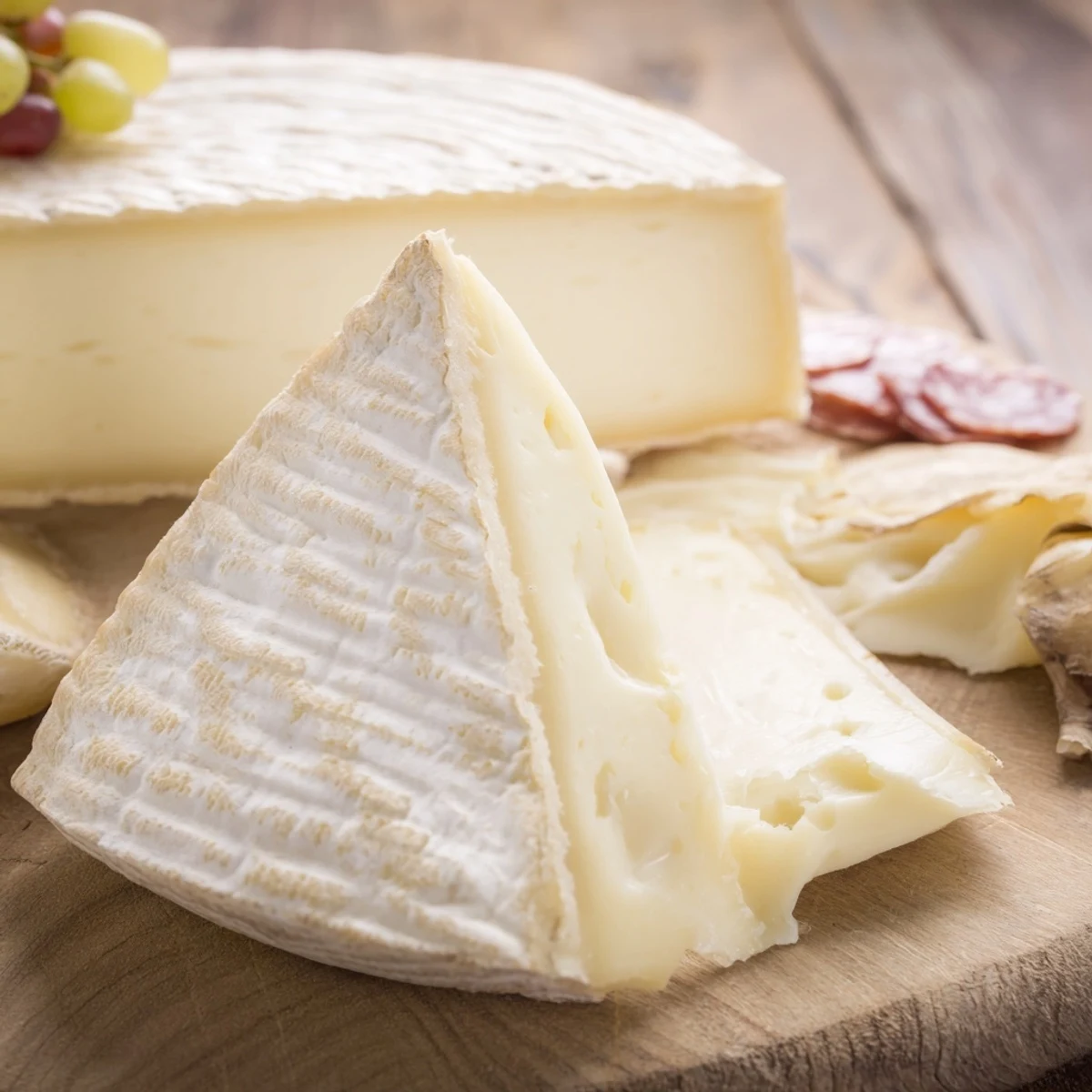 Shareable Planche Montagne Aventure Collation, a colorful spread with grapes, apple slices, and various delicious treats.