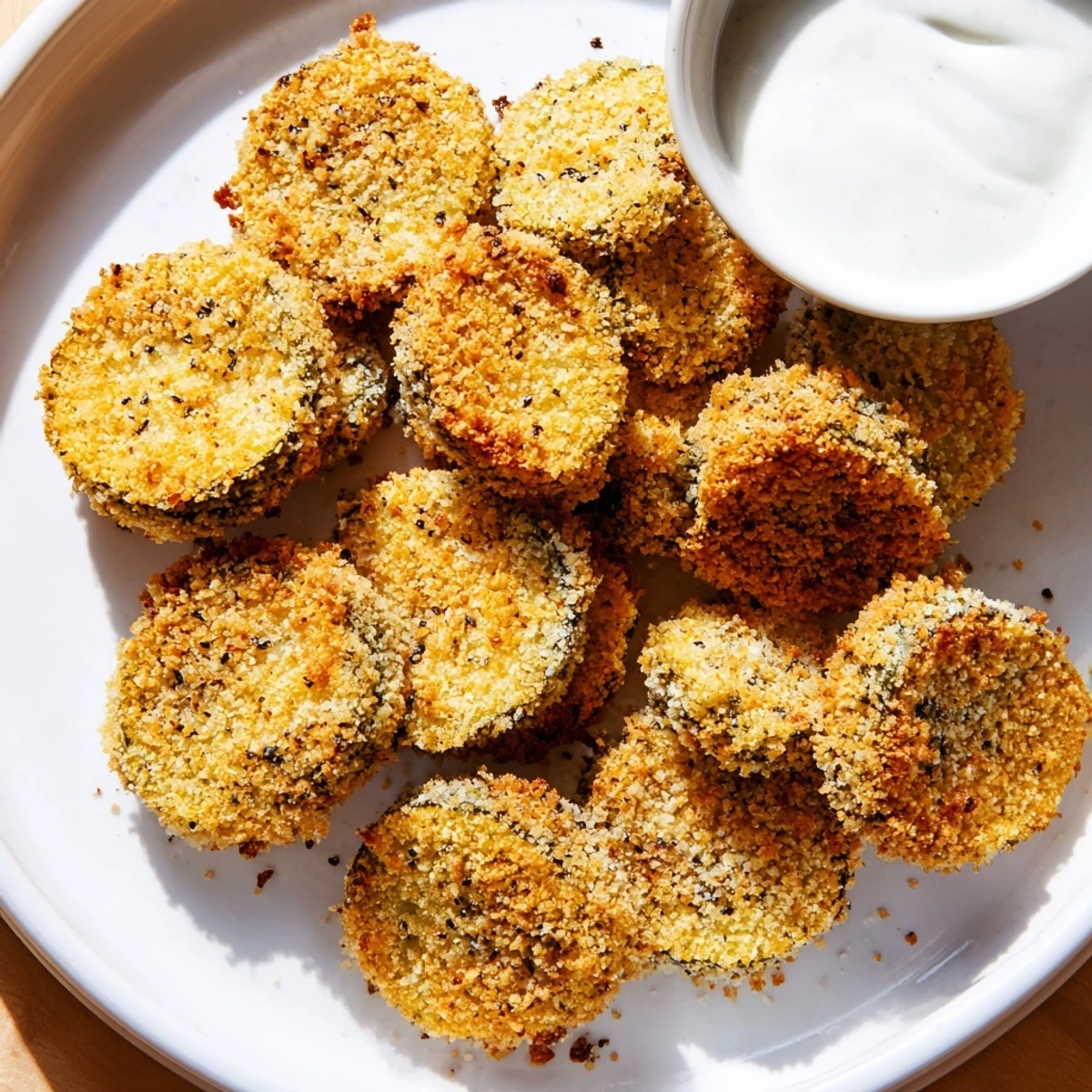 Crispy Fried Tangy Pickles