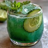Green Cucumber Mint Agua Fresca