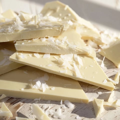 Elegant dessert: The Arctic Tundra, featuring shimmering white chocolate ice sheets and salty parmesan shards.