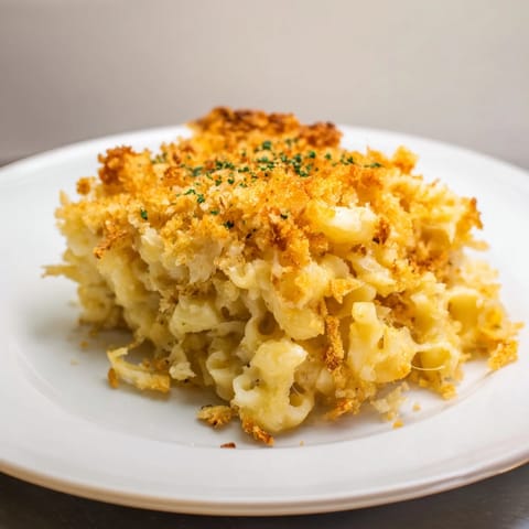Old-Fashioned Baked Mac Cheese