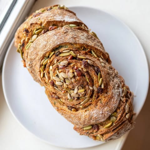 Fibonacci Spiral Growth Bread