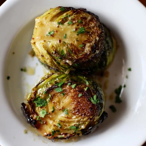 Honey Mustard Brussels Sprouts