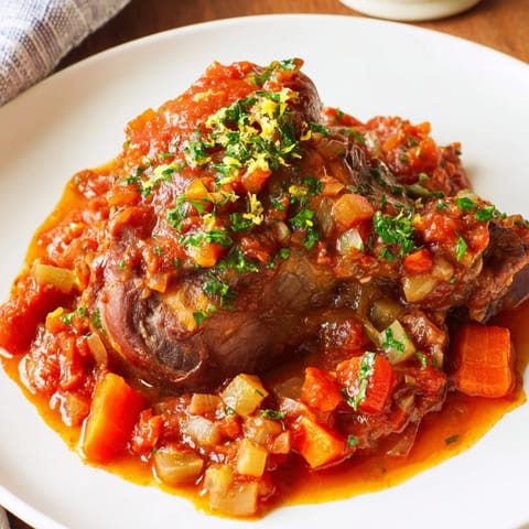 Osso Buco Veal Braised Dish