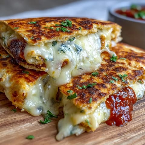 Mini Quesadilla Triangles Salsa