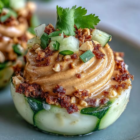 Thai Peanut Deviled Eggs