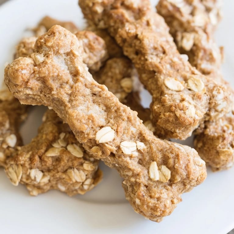 Crispy, heart-shaped Pawsitively Good Dog Bone Treats, perfect for training your furry companion.