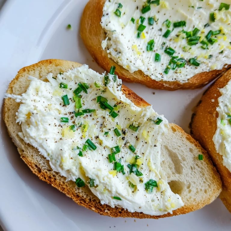 Buttery crostini slices topped with creamy vodka-infused spread, perfect as a sophisticated appetizer for guests.