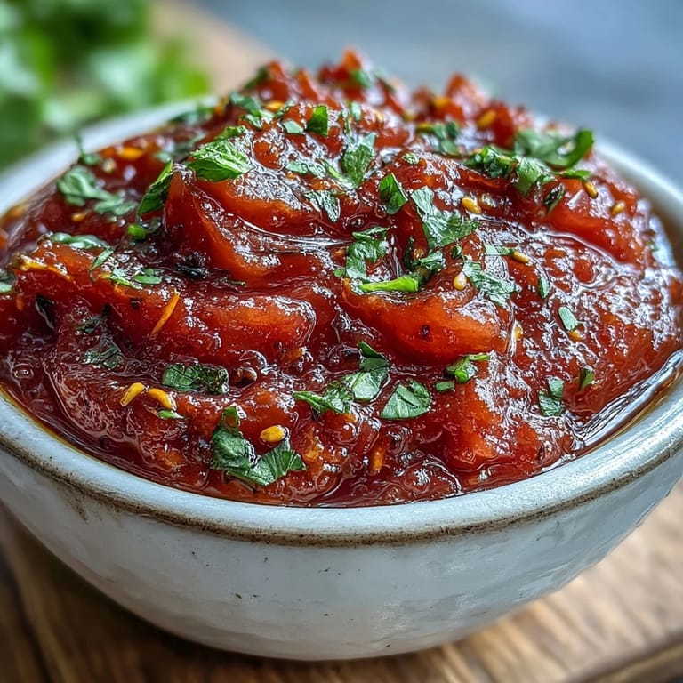 Freshly blended Guava Chutney in a rustic bowl, ready to enjoy with crispy vada or as a sweet condiment.