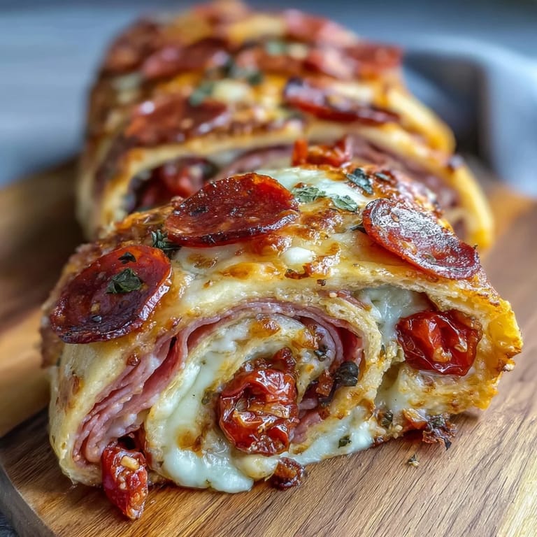 Italian Sub Pinwheel Wraps: vibrant, party-ready tortilla rolls filled with Italian meats, cheese, and zesty dressing.