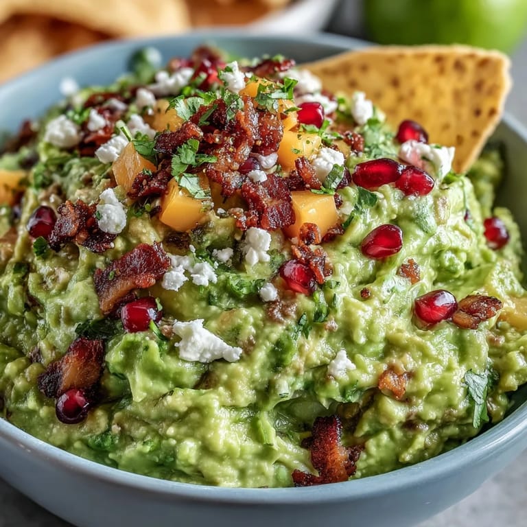 A customizable guacamole bar with fresh ingredients for a fun, interactive appetizer.