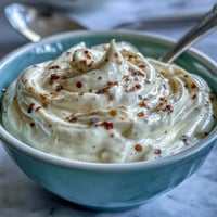 Creamy homemade mayonnaise in 5 minutes, blended with egg, mustard, and neutral oil until thick and smooth.